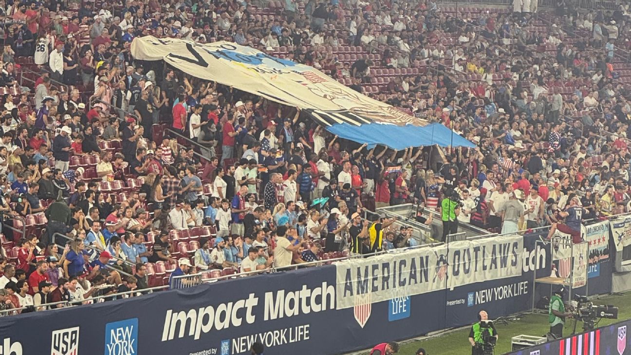 美国球迷巨幅看台画如何诞生:世界杯主题 Tifo 的幕后